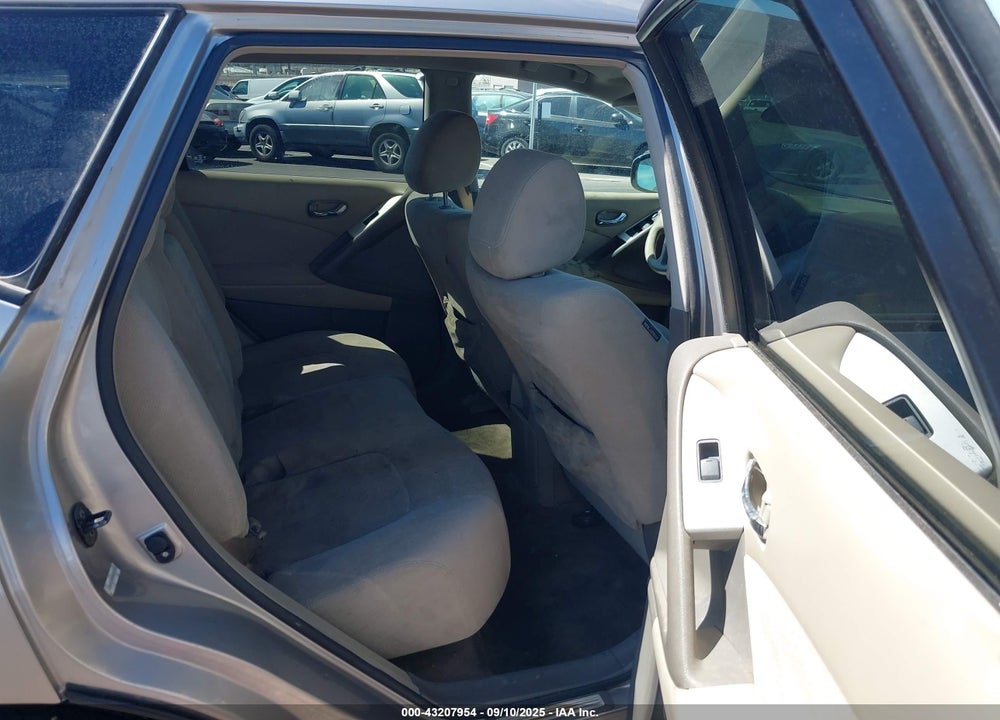 2009 NISSAN MURANO S VIN: JN8AZ18U99W006742