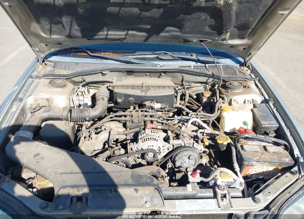 2001 SUBARU LEGACY GT LIMITED VIN: 4S3BE656717201509