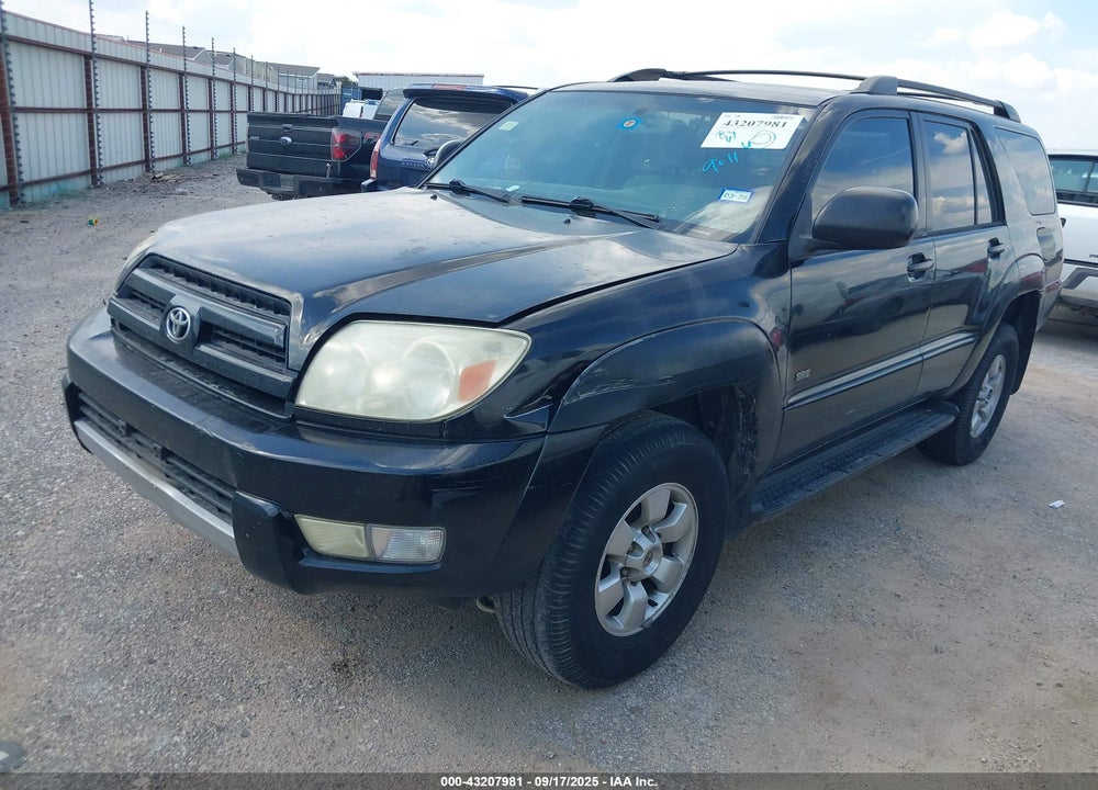 2003 TOYOTA 4RUNNER SR5 V6 VIN: JTEZU14R830014478