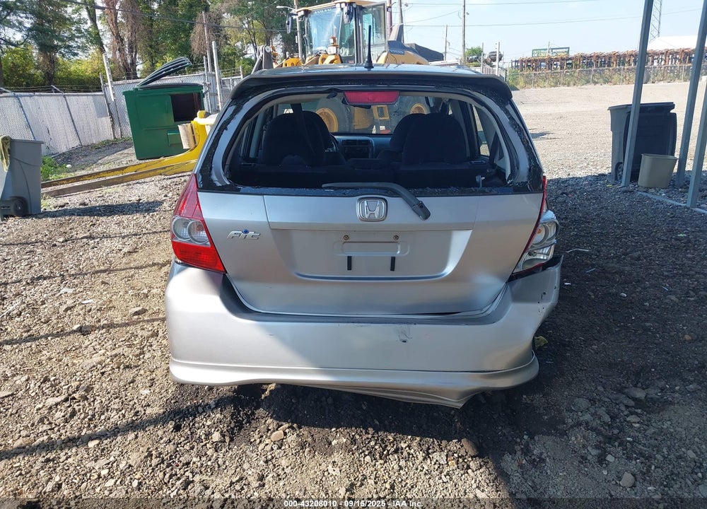 2007 HONDA FIT SPORT VIN: JHMGD38677S057239