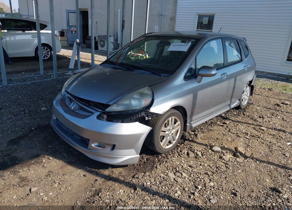 2007 HONDA FIT SPORT VIN: JHMGD38677S057239