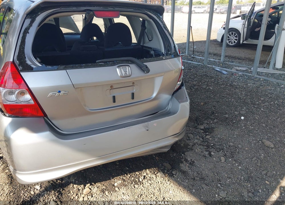 2007 HONDA FIT SPORT VIN: JHMGD38677S057239