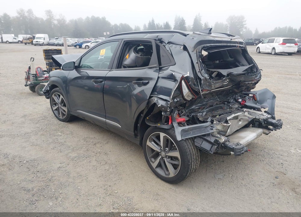2021 HYUNDAI KONA ULTIMATE VIN: KM8K5CA56MU668014