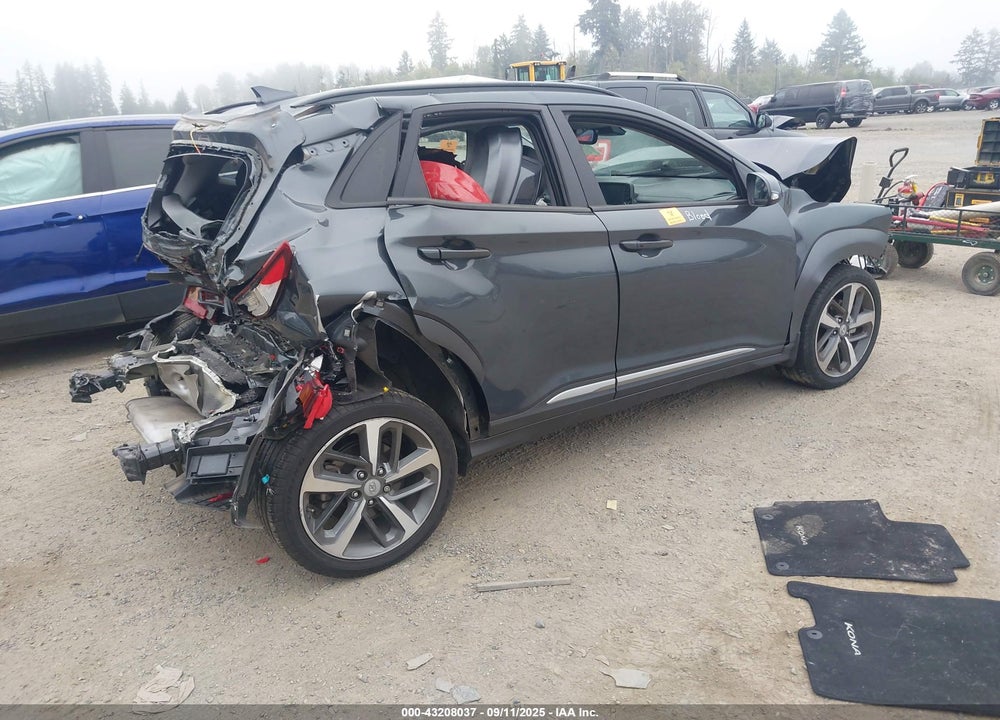 2021 HYUNDAI KONA ULTIMATE VIN: KM8K5CA56MU668014