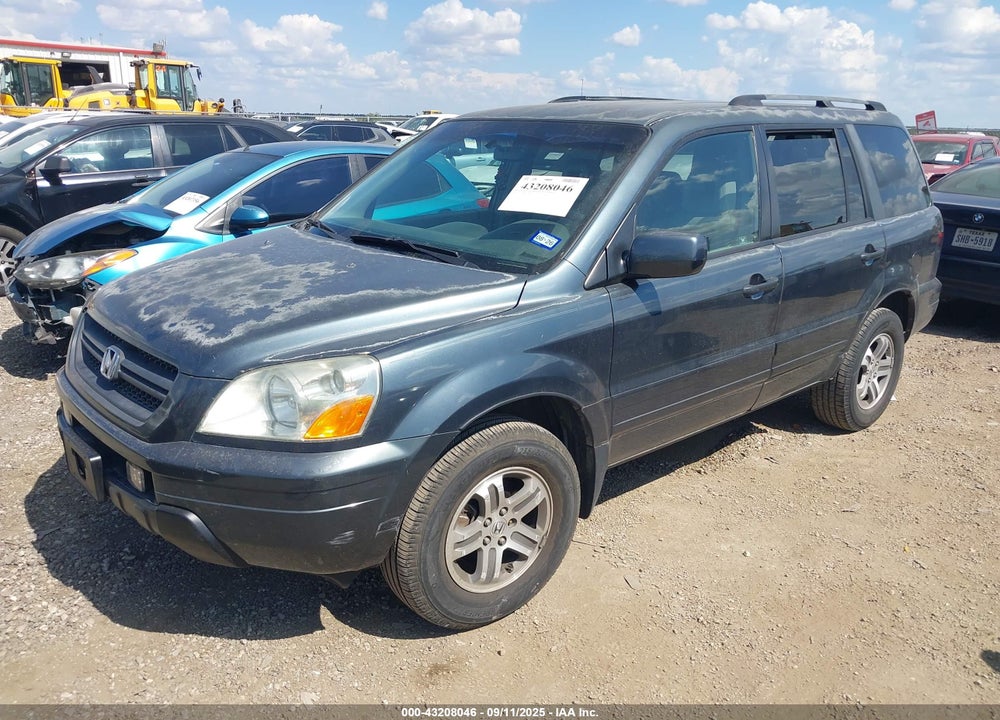 2004 HONDA PILOT EX-L VIN: 5FNYF18514B006792