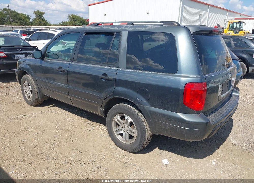2004 HONDA PILOT EX-L VIN: 5FNYF18514B006792