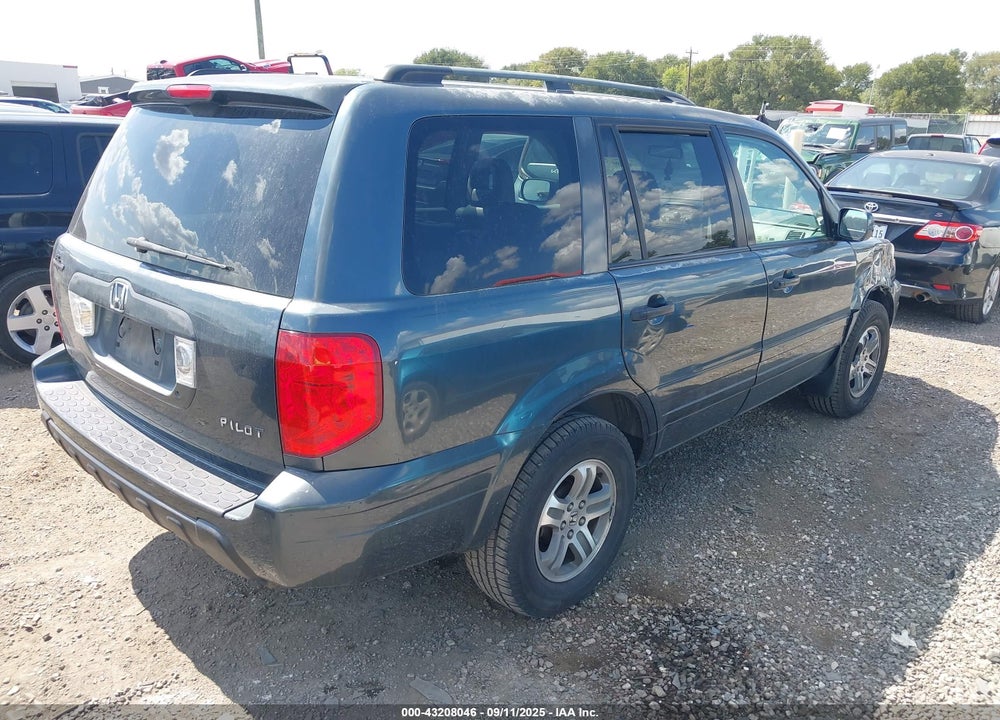 2004 HONDA PILOT EX-L VIN: 5FNYF18514B006792
