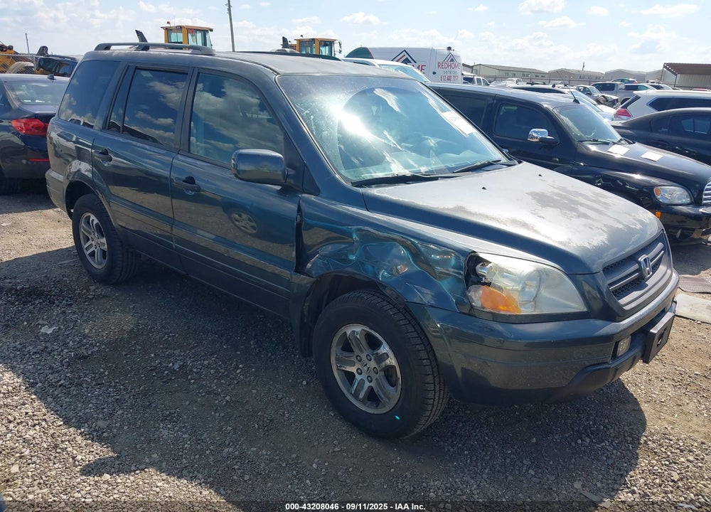 2004 HONDA PILOT EX-L VIN: 5FNYF18514B006792