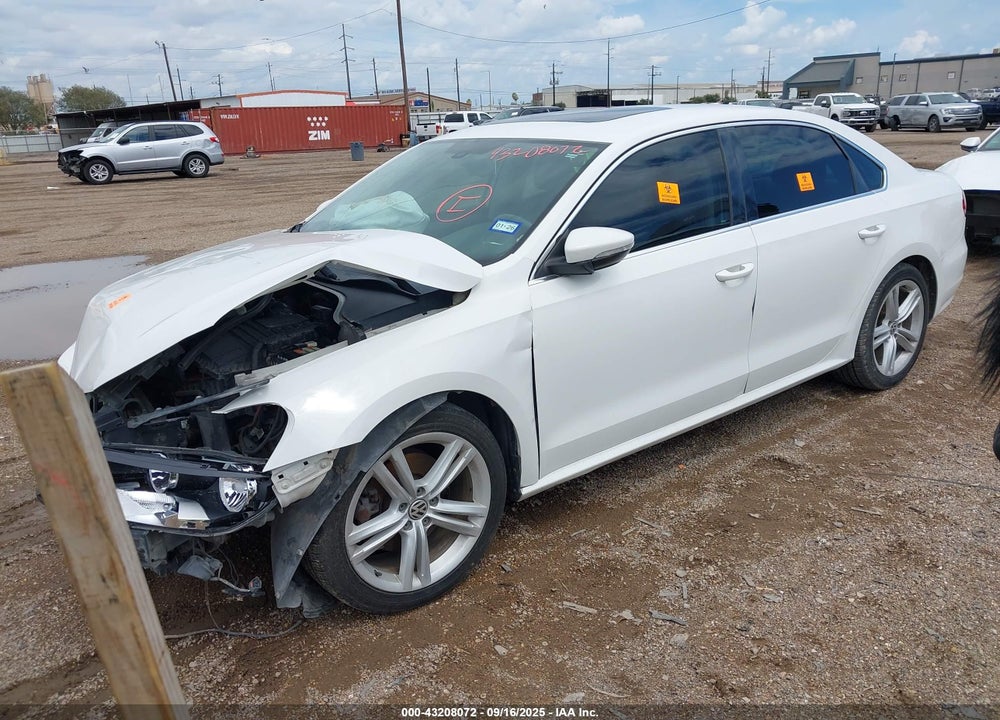 2012 VOLKSWAGEN PASSAT VIN: 1VWBM7A34CC041634