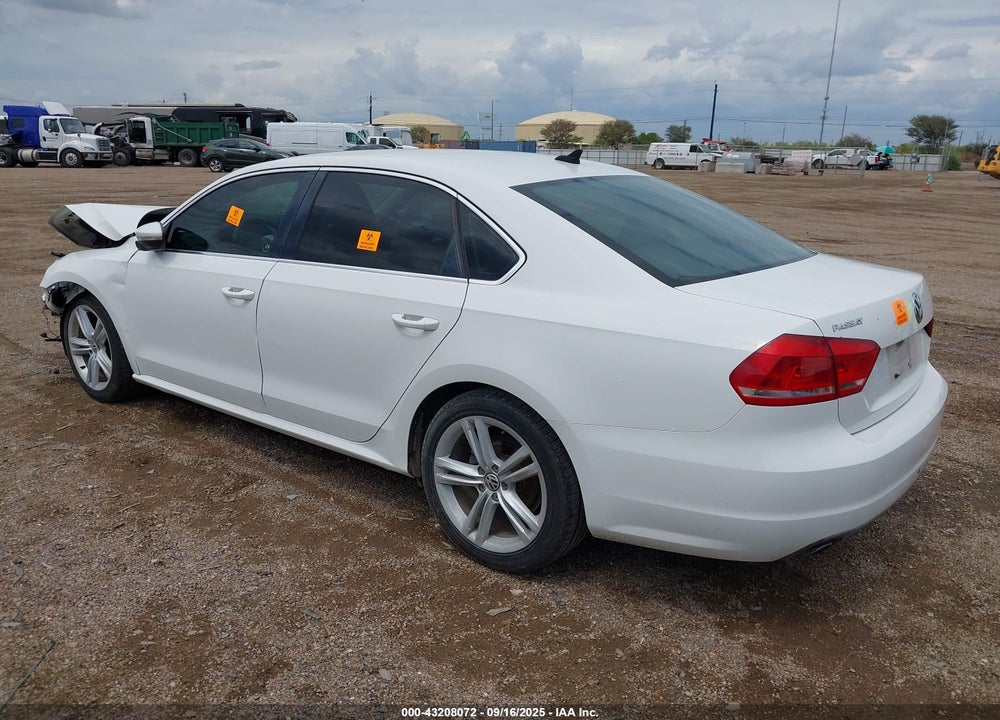 2012 VOLKSWAGEN PASSAT VIN: 1VWBM7A34CC041634