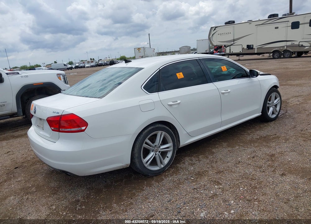 2012 VOLKSWAGEN PASSAT VIN: 1VWBM7A34CC041634