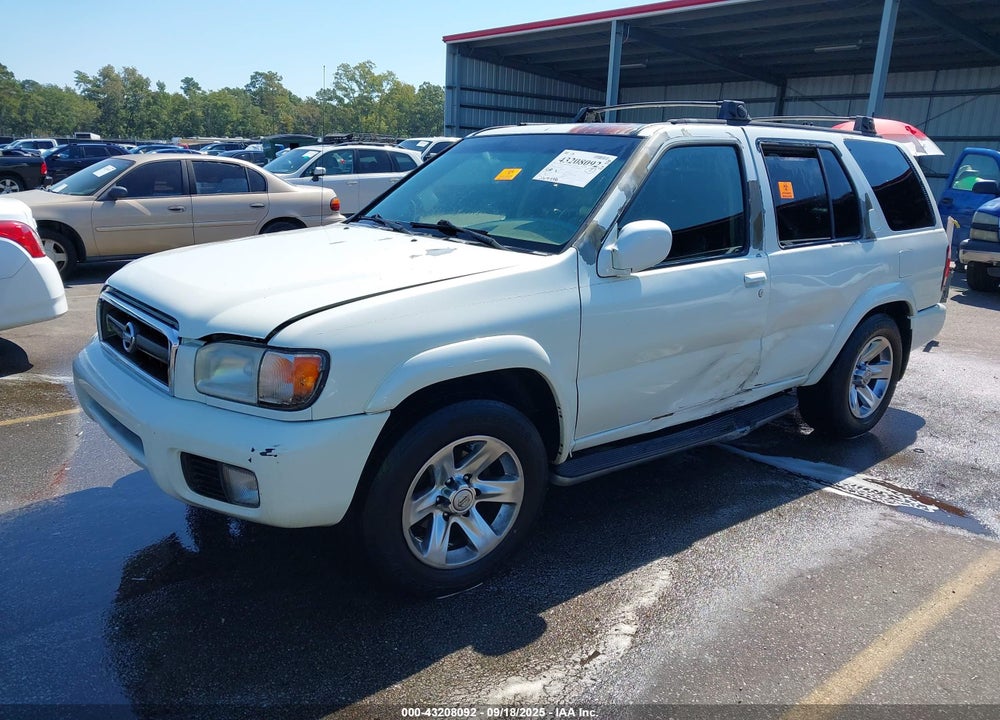 2004 NISSAN PATHFINDER LE PLATINUM VIN: JN8DR09X54W808603