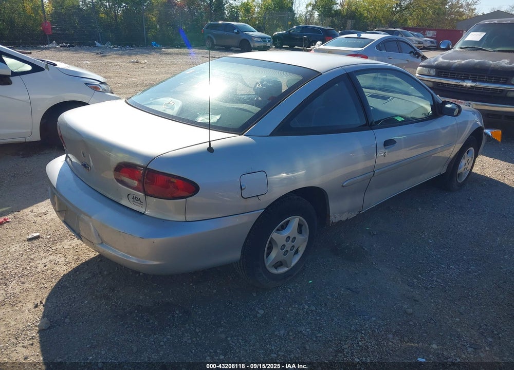 2002 CHEVROLET CAVALIER VIN: 1G1JC124X27179443