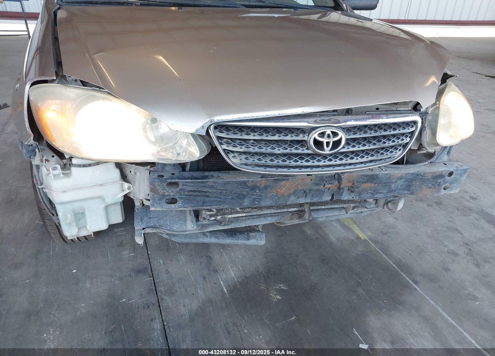 2005 TOYOTA COROLLA LE VIN: 2T1BR32EX5C551297