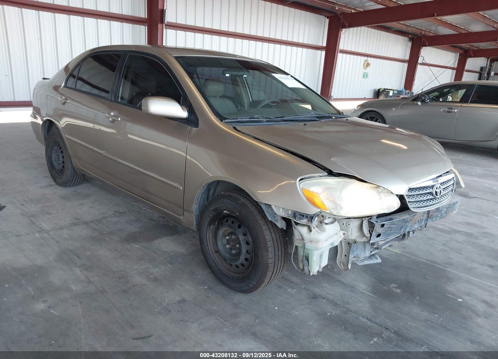 2005 TOYOTA COROLLA LE VIN: 2T1BR32EX5C551297