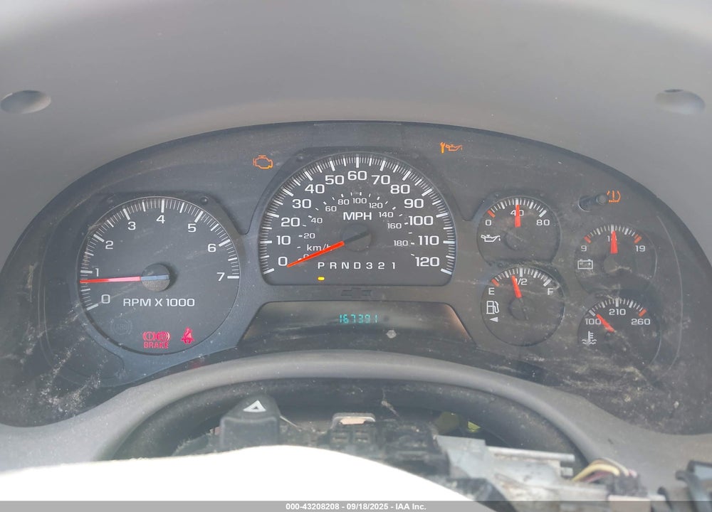 2007 CHEVROLET TRAILBLAZER LS VIN: 1GNDT13S072287468