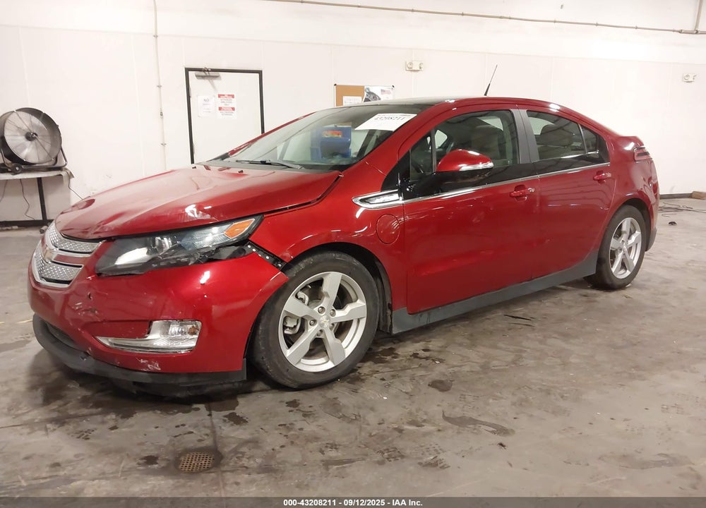 2012 CHEVROLET VOLT VIN: 1G1RB6E43CU110093