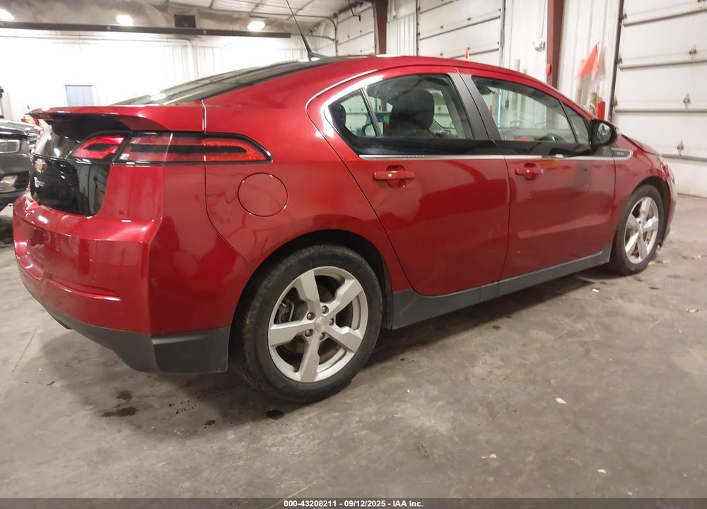2012 CHEVROLET VOLT VIN: 1G1RB6E43CU110093