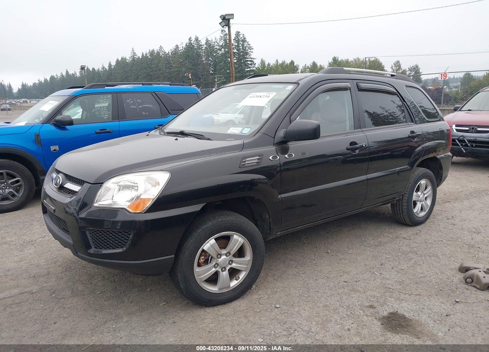 2009 KIA SPORTAGE VIN: KNDJF724897659492