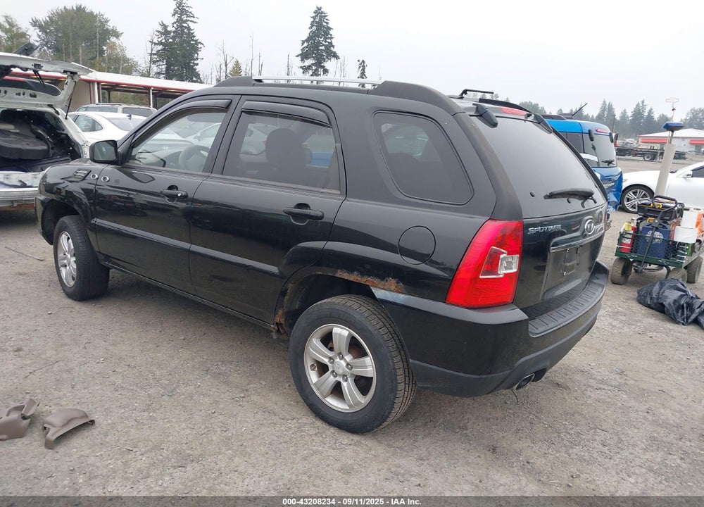 2009 KIA SPORTAGE VIN: KNDJF724897659492
