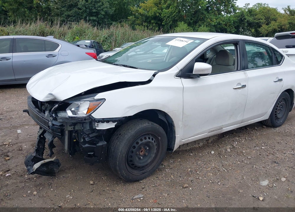 2017 NISSAN SENTRA S VIN: 3N1AB7AP8HY272576