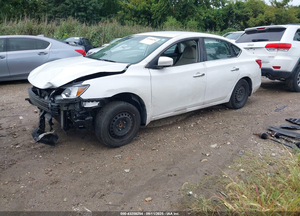 2017 NISSAN SENTRA S VIN: 3N1AB7AP8HY272576