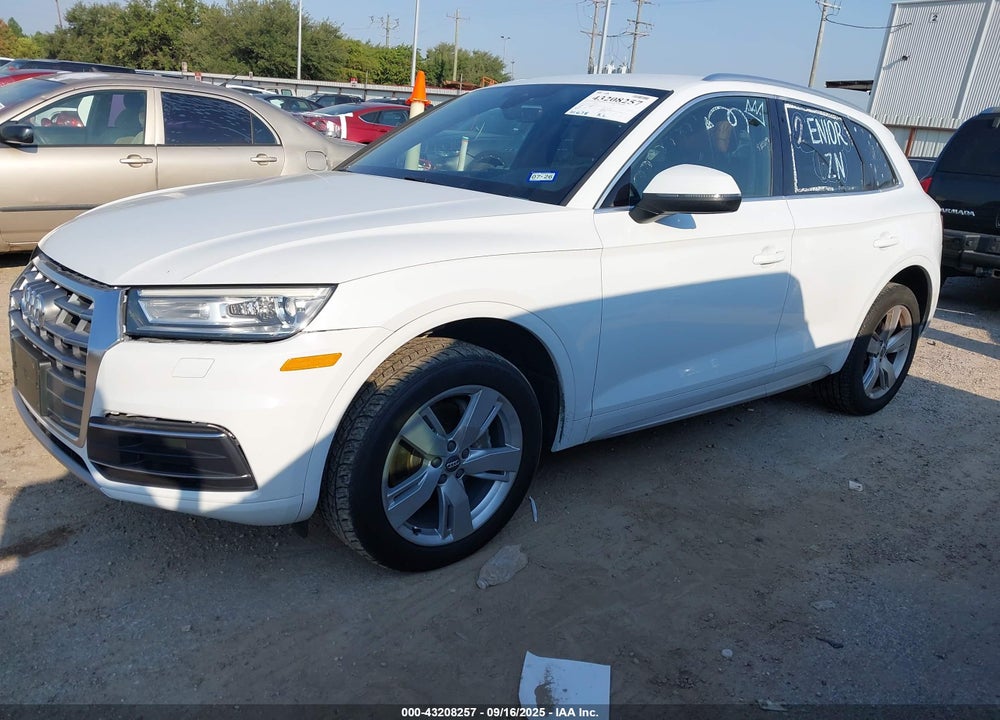 2019 AUDI Q5 45 PREMIUM VIN: WA1ANAFY5K2109922