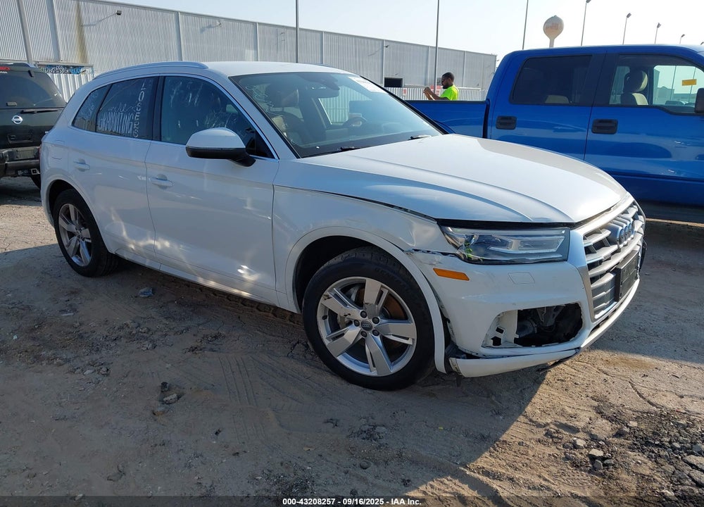 2019 AUDI Q5 45 PREMIUM VIN: WA1ANAFY5K2109922