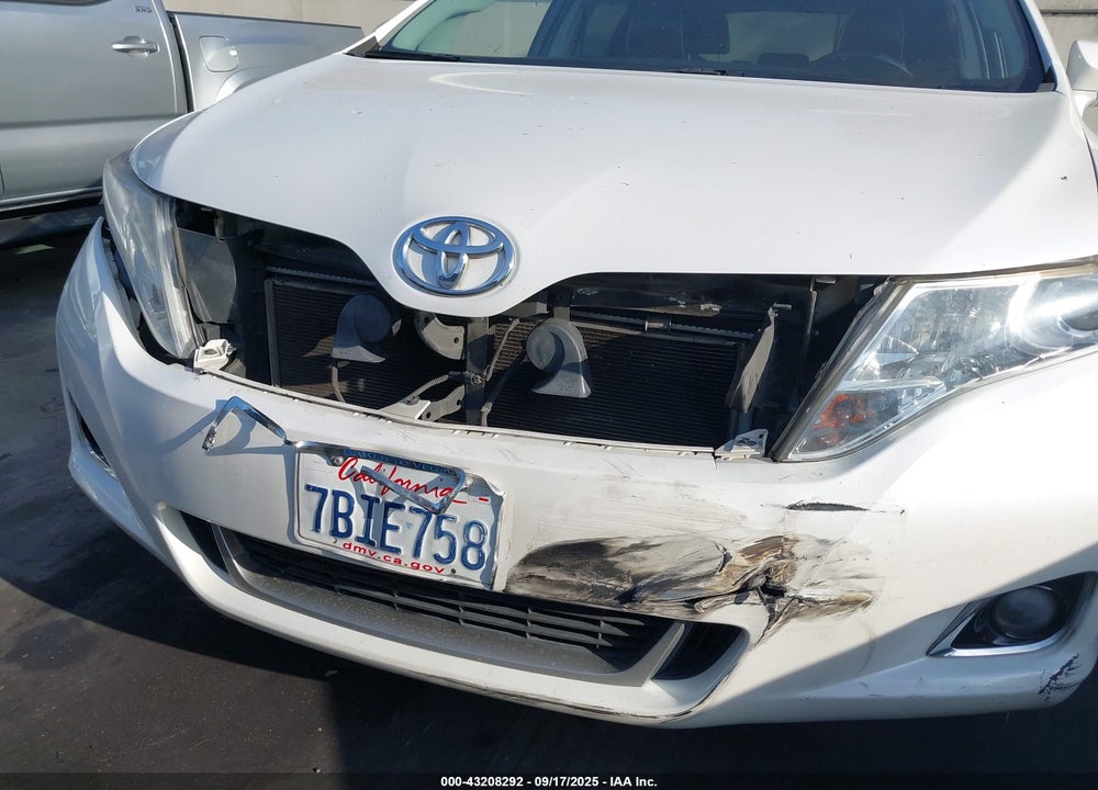 2013 TOYOTA VENZA VIN: 4T3ZK3BB0DU063344