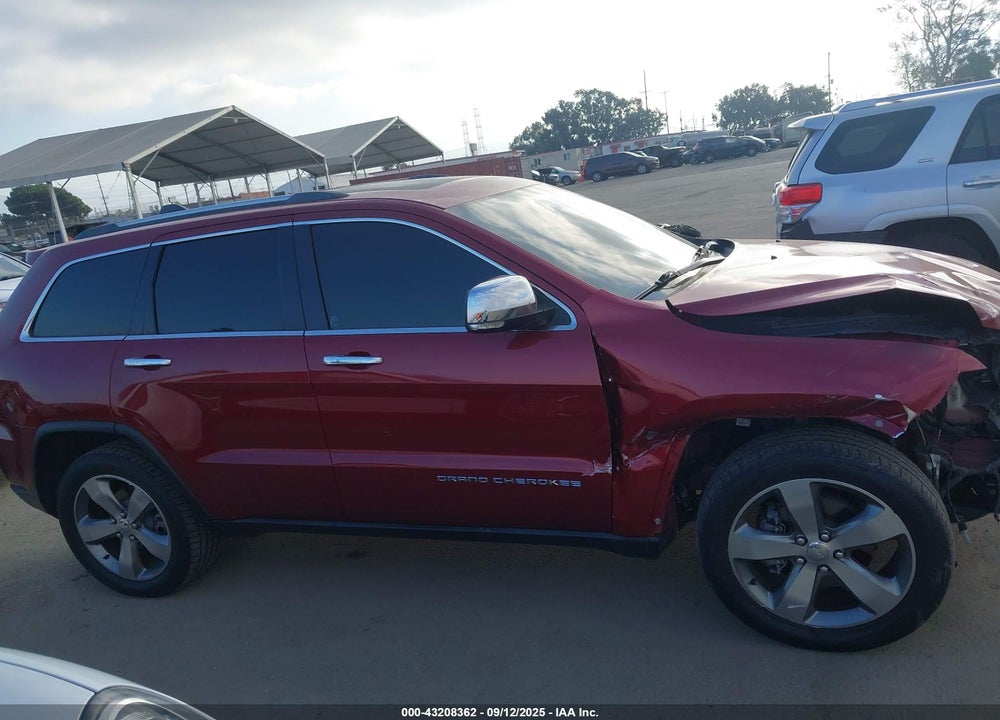 2014 JEEP GRAND CHEROKEE LIMITED VIN: 1C4RJEBGXEC221641