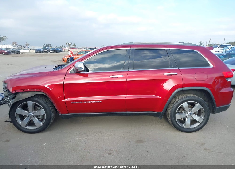 2014 JEEP GRAND CHEROKEE LIMITED VIN: 1C4RJEBGXEC221641