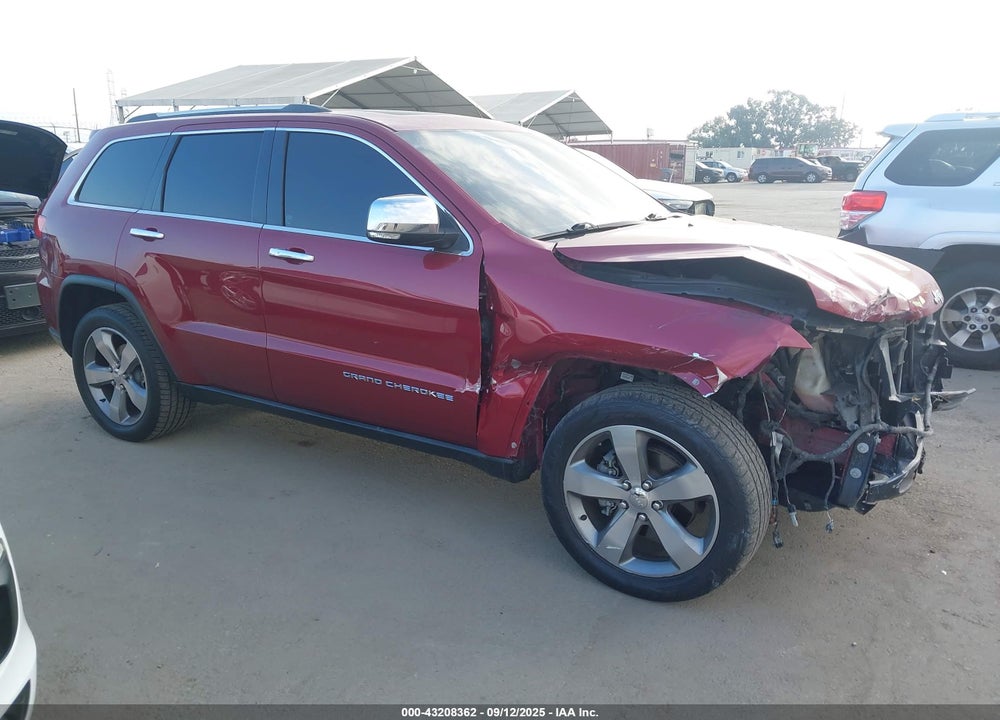 2014 JEEP GRAND CHEROKEE LIMITED VIN: 1C4RJEBGXEC221641