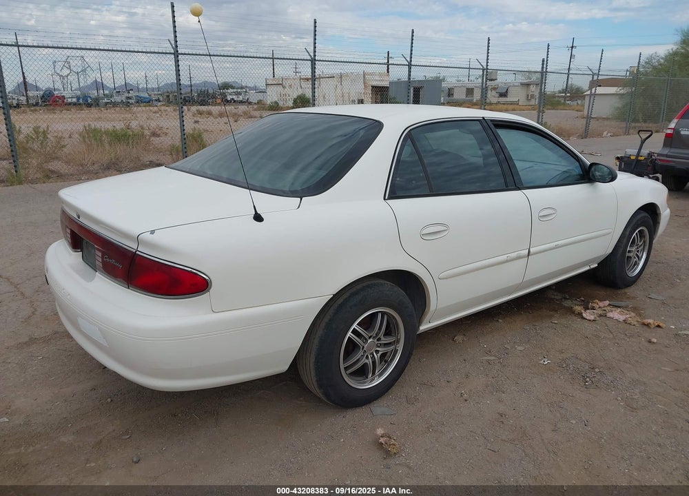 2004 BUICK CENTURY VIN: 2G4WS52J441158998
