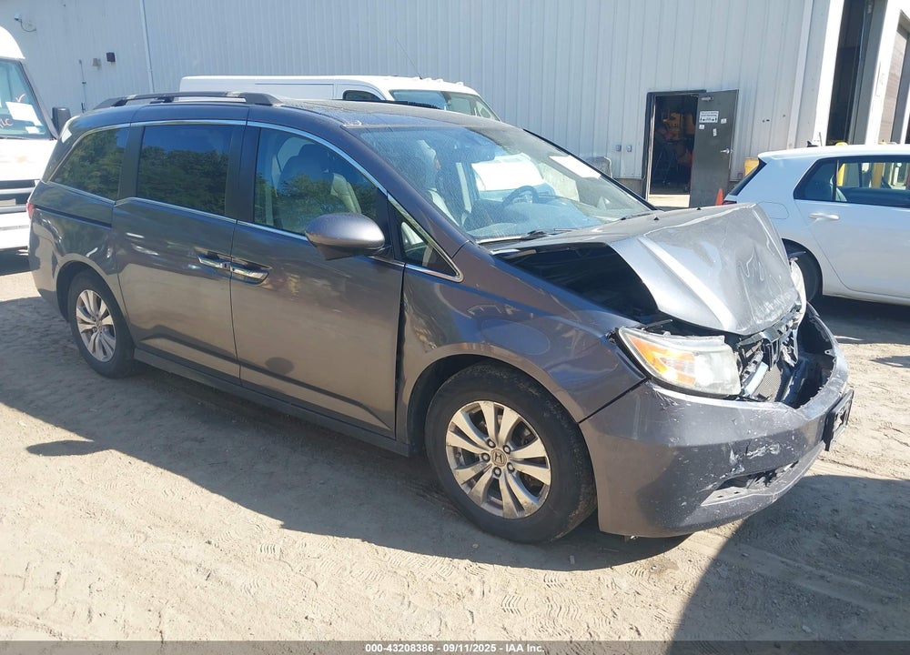 2016 HONDA ODYSSEY EX-L VIN: 5FNRL5H67GB124072