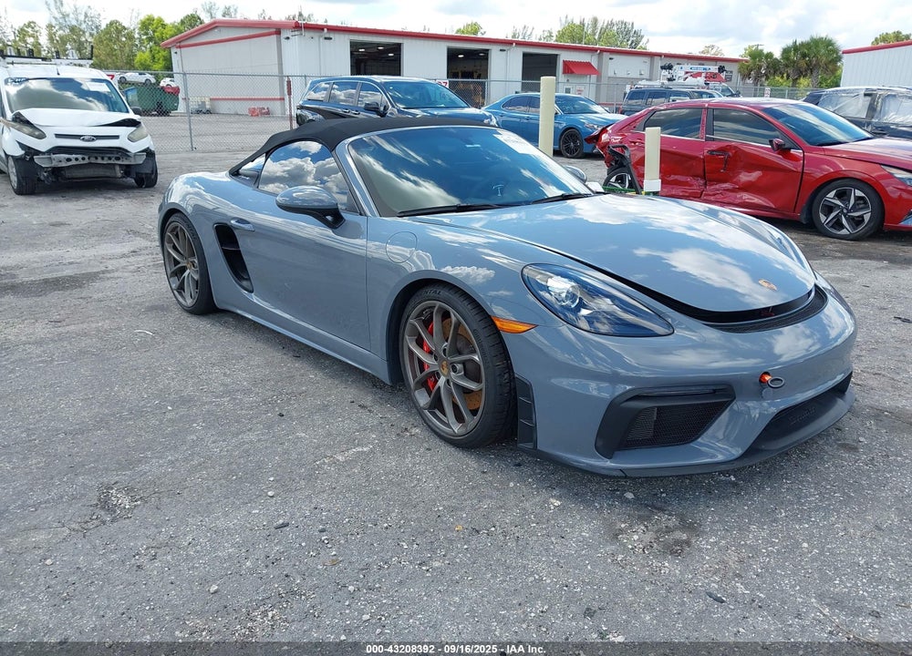 2023 PORSCHE 718 SPYDER VIN: WP0CC2A85PS222391