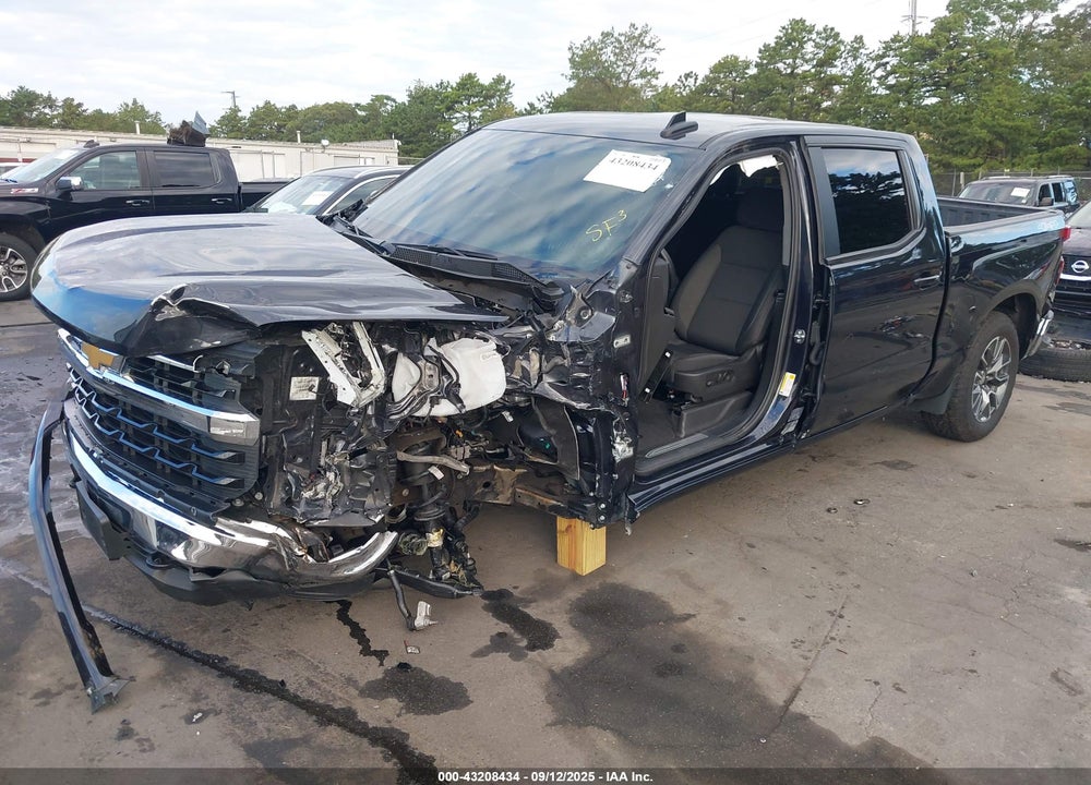 2024 CHEVROLET SILVERADO 1500 4WD SHORT BED LT WITH 2FL VIN: 1GCPDKEK8RZ266528