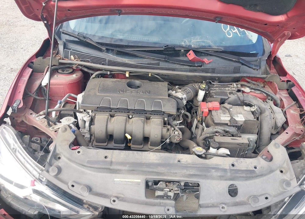 2016 NISSAN SENTRA SV VIN: 3N1AB7AP5GY239436