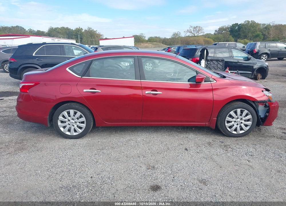 2016 NISSAN SENTRA SV VIN: 3N1AB7AP5GY239436