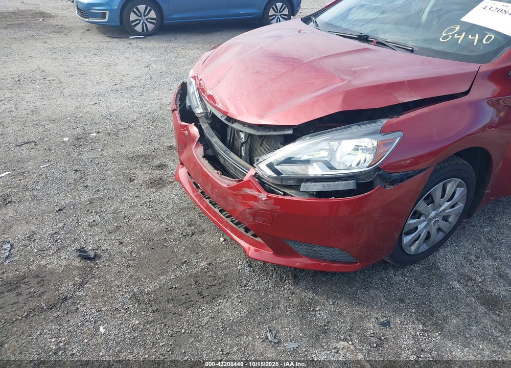 2016 NISSAN SENTRA SV VIN: 3N1AB7AP5GY239436