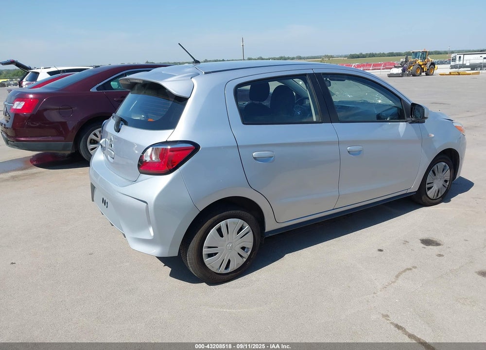 2021 MITSUBISHI MIRAGE CARBONITE EDITION/ES/LE VIN: ML32AUHJ6MH007619