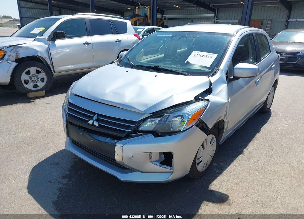 2021 MITSUBISHI MIRAGE CARBONITE EDITION/ES/LE VIN: ML32AUHJ6MH007619