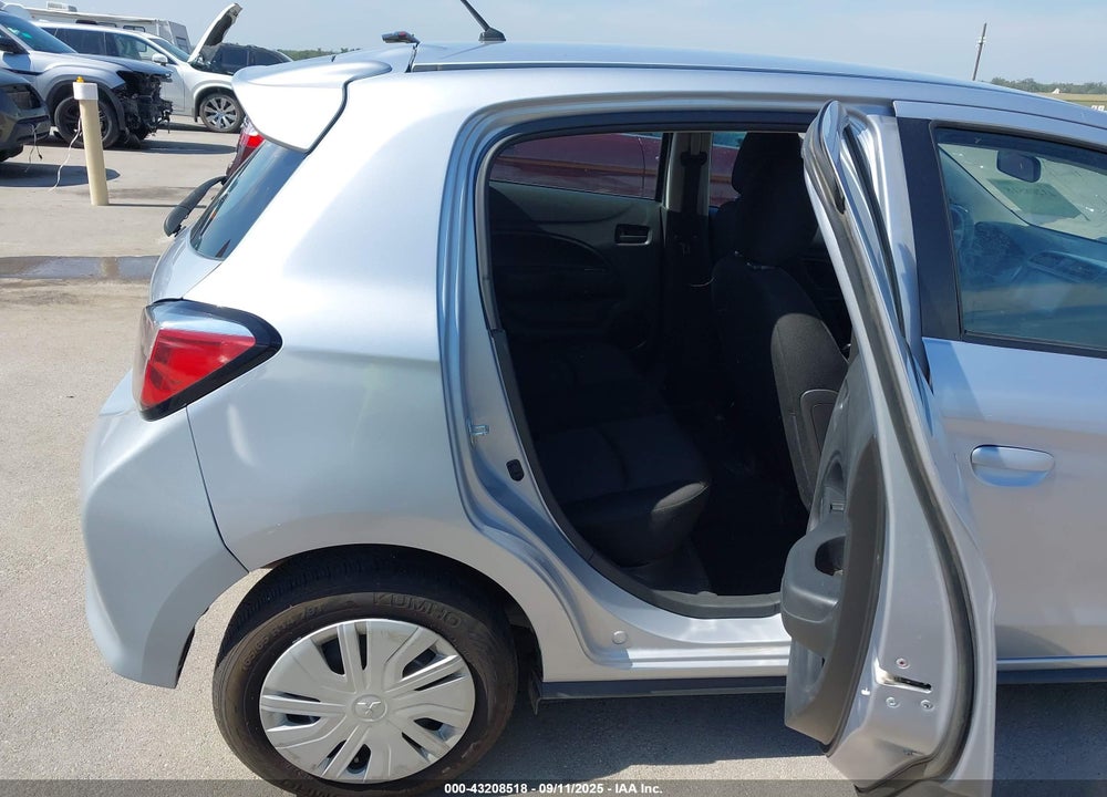 2021 MITSUBISHI MIRAGE CARBONITE EDITION/ES/LE VIN: ML32AUHJ6MH007619