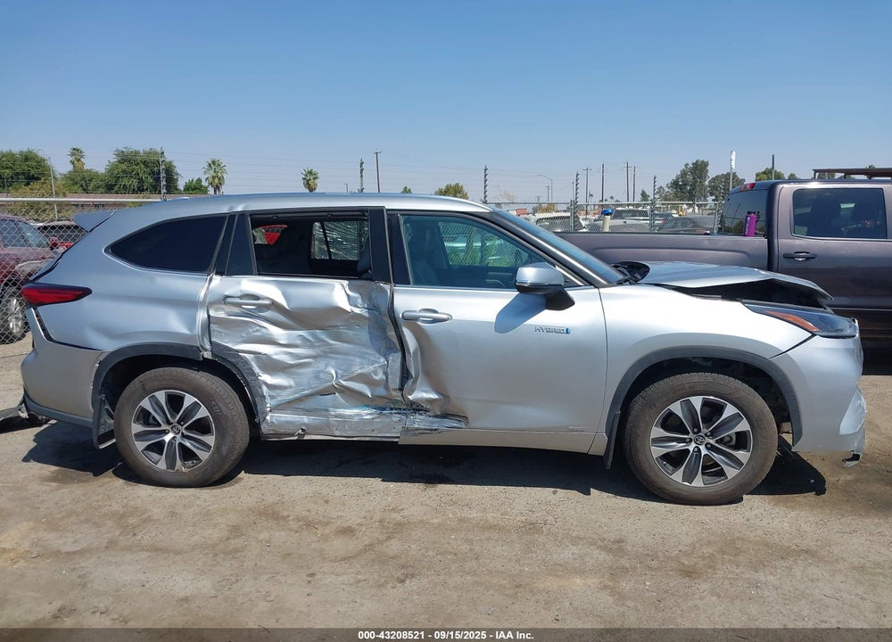 2021 TOYOTA HIGHLANDER VIN: 5TDHBRCH4MS529991