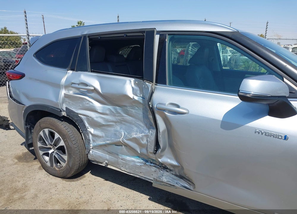 2021 TOYOTA HIGHLANDER VIN: 5TDHBRCH4MS529991