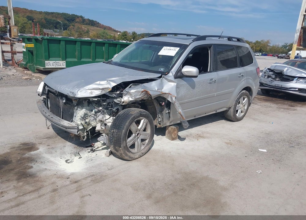 2009 SUBARU FORESTER 2.5X LIMITED VIN: JF2SH64629H738840