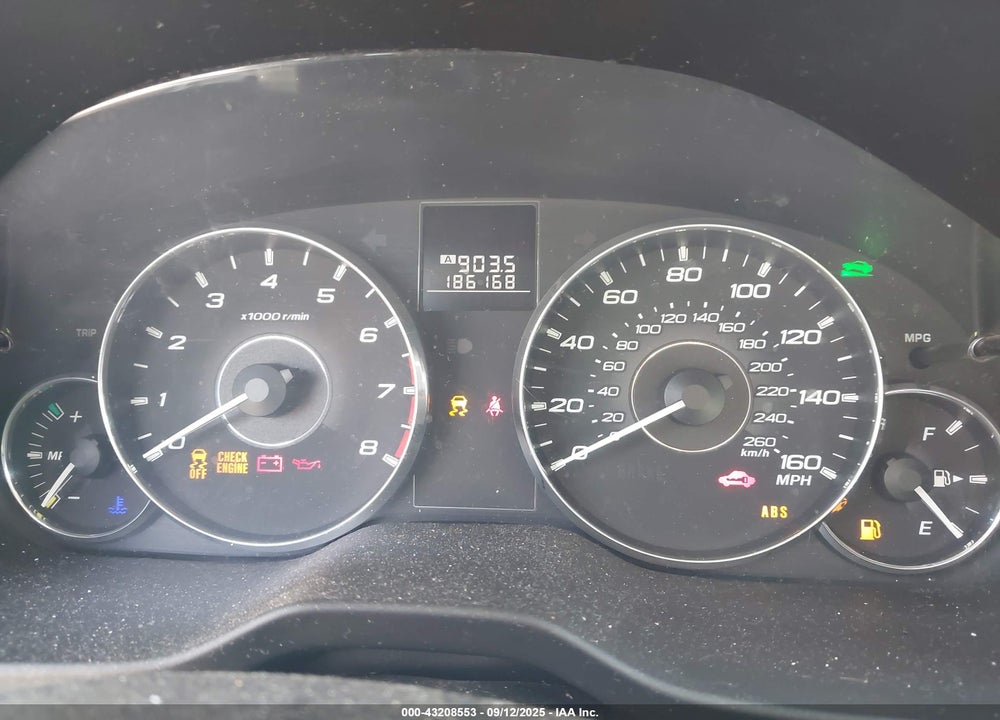 2011 SUBARU LEGACY 3.6R LIMITED VIN: 4S3BMEL68B2241693