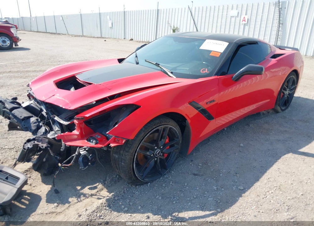 2015 CHEVROLET CORVETTE STINGRAY VIN: 1G1YD2D7XF5119074