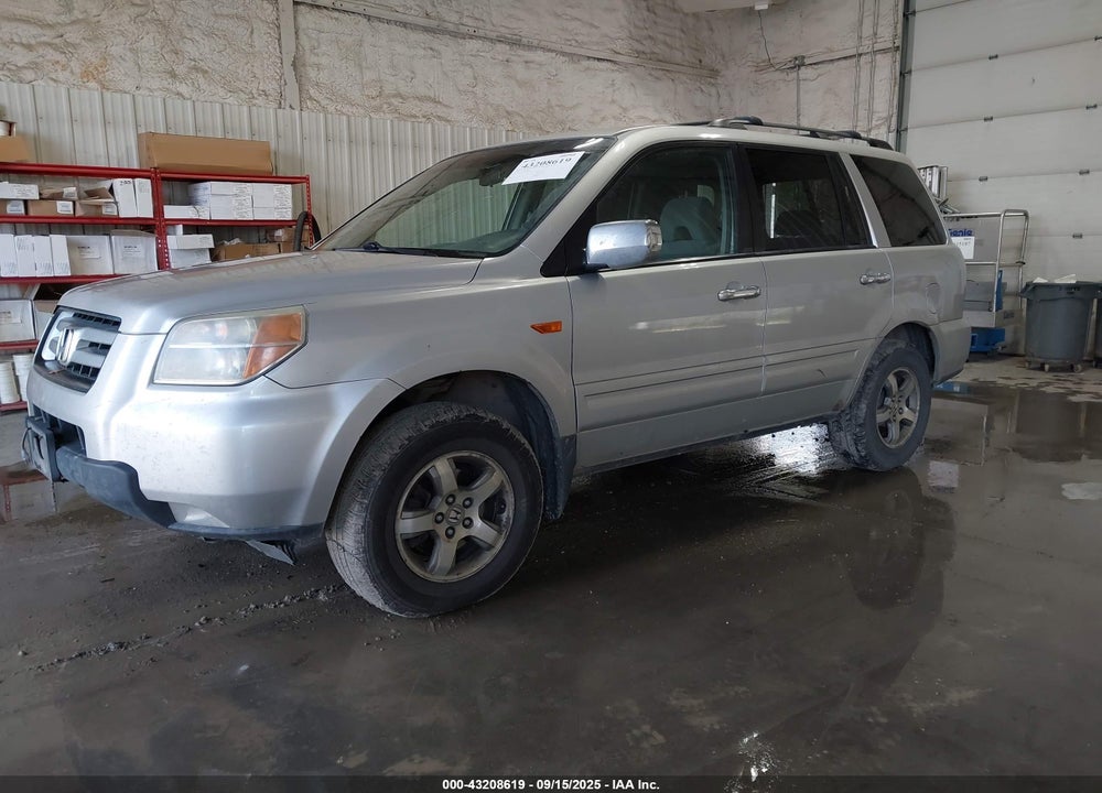 2006 HONDA PILOT EX VIN: 2HKYF18456H506160