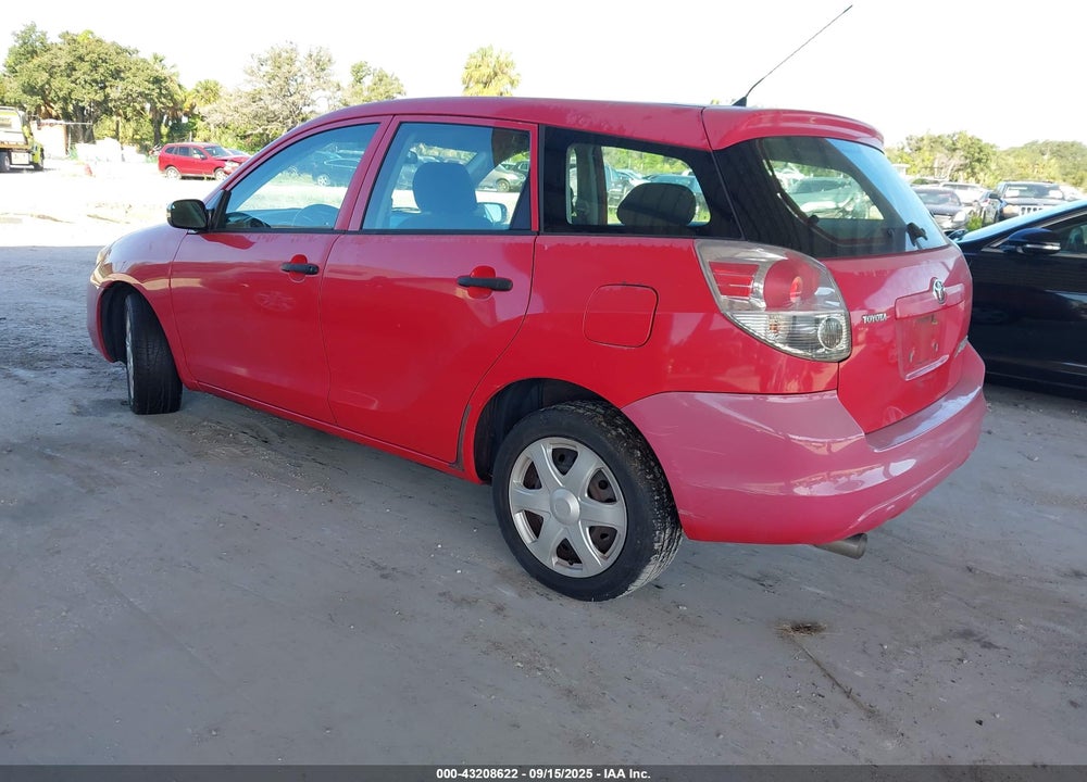 2008 TOYOTA MATRIX VIN: 2T1KR32E18C716531