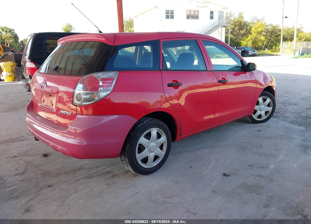 2008 TOYOTA MATRIX VIN: 2T1KR32E18C716531